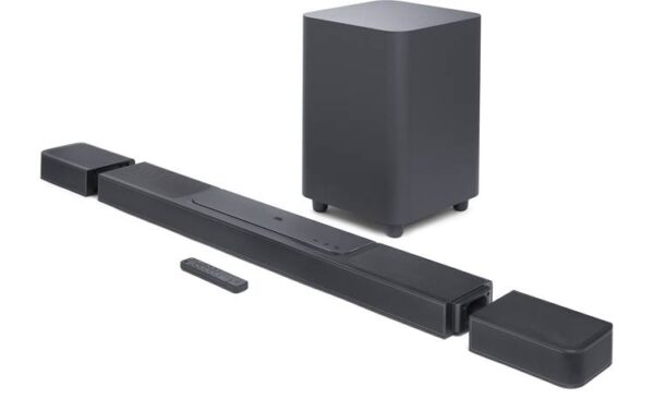 JBL Bar 1000 Powered 7.1.4-channel sound bar system with Bluetooth®, Wi-Fi, Apple AirPlay® 2, DTS:X, and Dolby Atmos® - Image 2