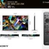 Sony BRAVIA MASTER Series XR-85Z9K 85″ Z9K Smart Mini LED 8K UHD TV with HDR - Image 15