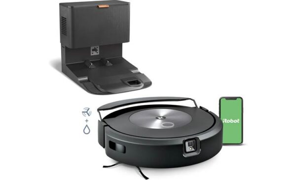 iRobot Roomba Combo™ J7+ Smart robot vacuum/mop with Wi-Fi and Clean Base®