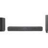 Denon Home Sound Bar 550 Surround Sound Bundle Powered 4.1-channel sound bar system with Dolby Atmos®, DTS:X, Bluetooth®, Amazon Alexa, Apple AirPlay® 2, and HEOS built-in (Black Surrounds)