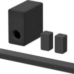 Sony HT-A3000/SA-SW3/SA-RS3S Home Theater Bundle Powered 5.1-channel sound bar, subwoofer, and rear speaker system with Bluetooth®, Apple AirPlay® 2, Dolby Atmos®, and DTS:X