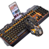 Keyboard Mouse Combo, Gaming Keyboard and Mouse Combo,USB Wired for PC Laptop Computer Gamer Mechanical Feel Suspension,for PC Laptop Computer Game and Work